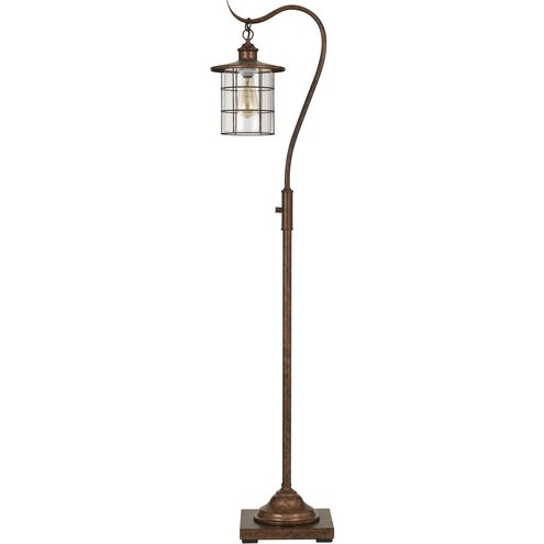 Silverton 60 inch 60 watt Rust Floor Lamp Portable Light