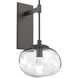 Nova LED LED 10 inch Graphite Indoor Sconce Wall Light, Tempo Nebula