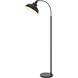 Dijon 61 inch 60.00 watt Dark Bronze Floor Lamp Portable Light