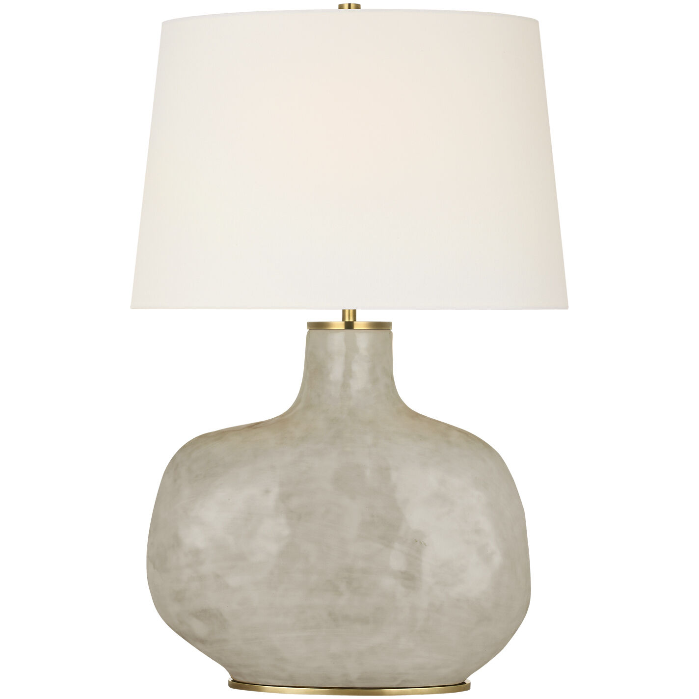 Kelly Wearstler Beton 28.25 inch 15 watt Antiqued White Table Lamp Portable Light, Medium