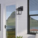 Crestlake 1 Light 8.5 inch Textured Black Outdoor Wall Lantern