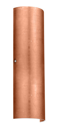 Torre 22 LED 7 inch Satin Nickel ADA Wall Sconce Wall Light in Copper Foil Glass