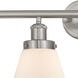 Cone 4 Light 33.5 inch Brushed Satin Nickel Bath Vanity Light Wall Light