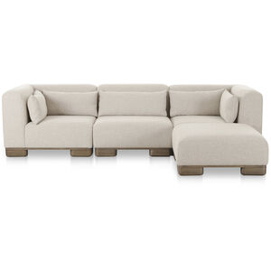 June Beige Modular Sectional, Lounge