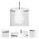 Pahu 12 1 Light Black Cable Pendant Ceiling Light