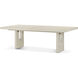 Urbane 128 X 44 inch Sundew Extension Dining Table, Wooden