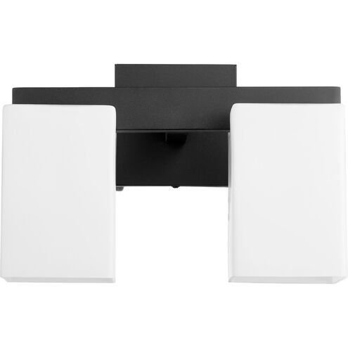 Modus 2 Light 12 inch Noir Vanity Light Wall Light