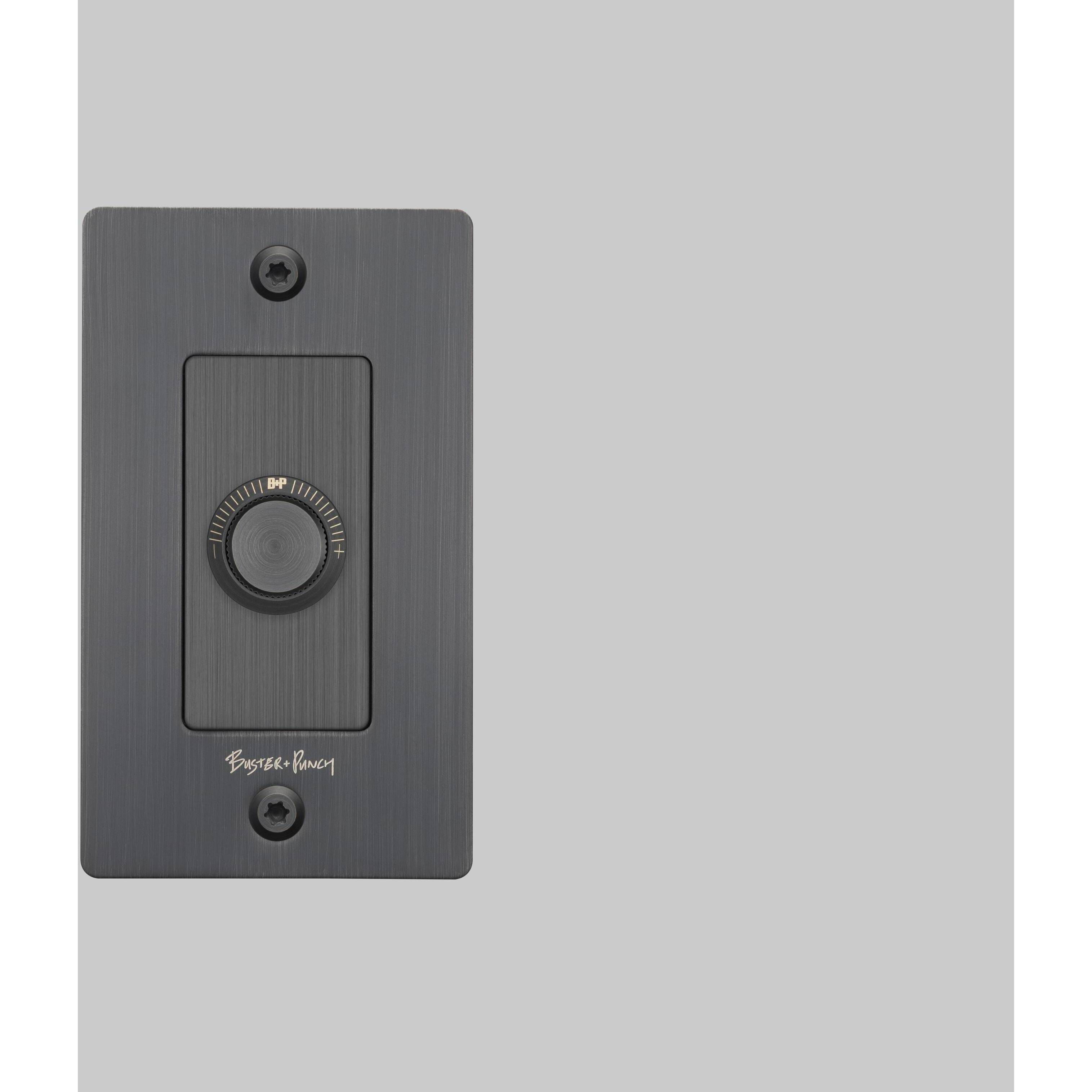 1G 100-120 Smoked Bronze Dimmer Switch, LED