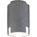 Radiance Collection LED 6.25 inch Concrete Flush-Mount Ceiling Light