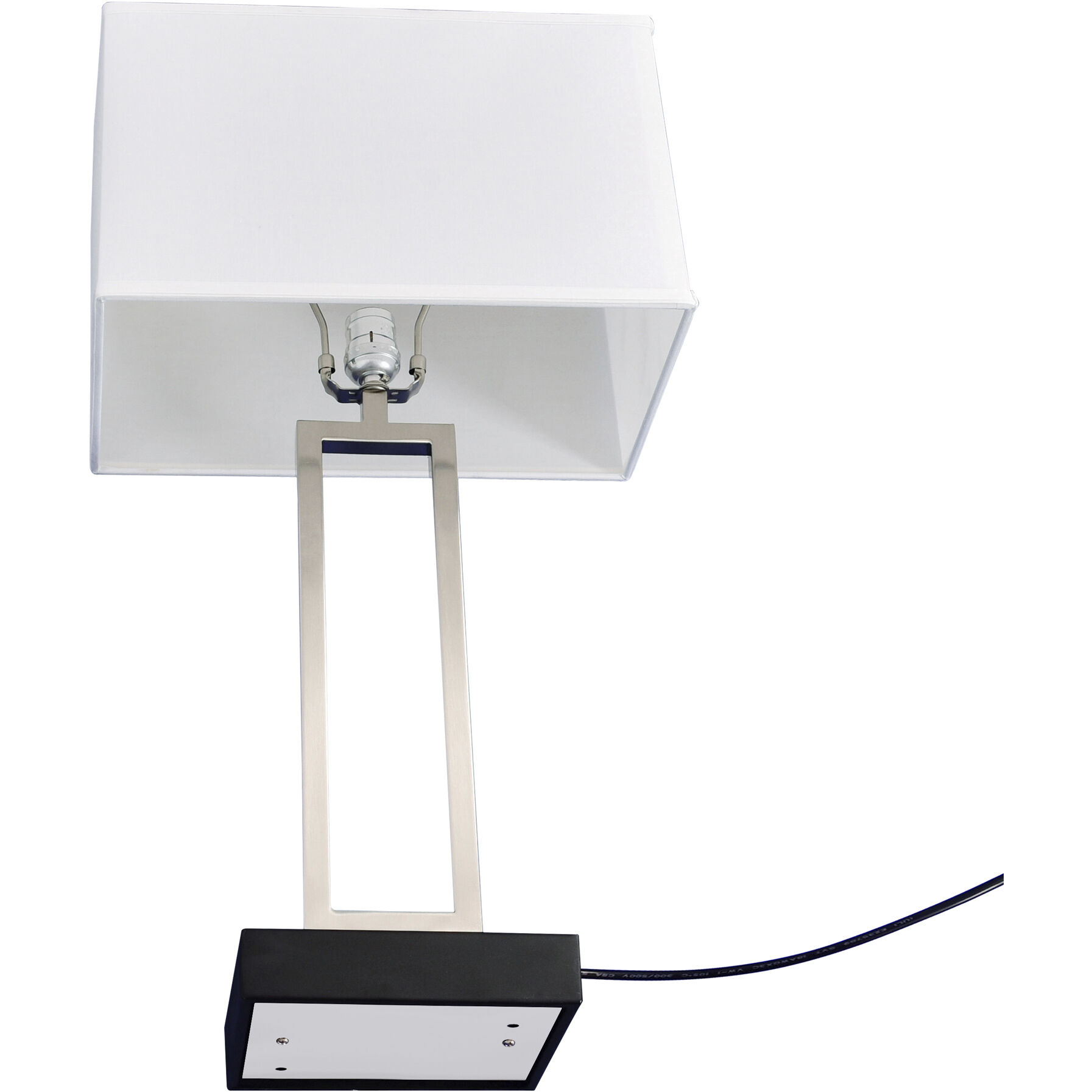 Torren 28 inch 60.00 watt Satin Nickel Table Lamp Portable Light