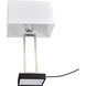 Torren 28 inch 60.00 watt Satin Nickel Table Lamp Portable Light