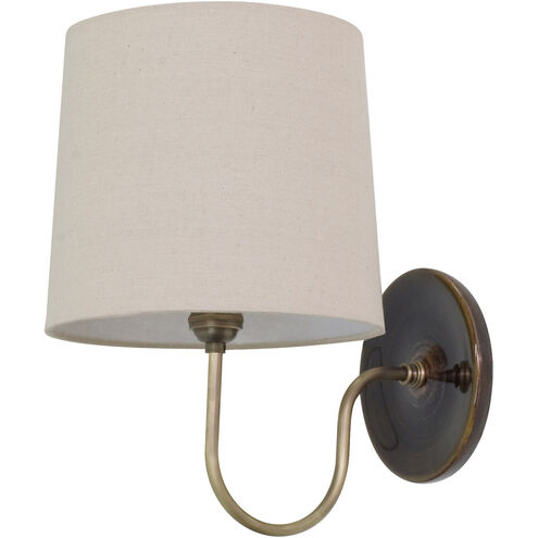 Scatchard 1 Light 9 inch Brown Gloss Wall Lamp Wall Light