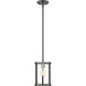 Kirkland 1 Light 7 inch Ashen Barnboard Pendant Ceiling Light