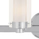 Manhattan 4 Light 31.5 inch Polished Chrome Bath Vanity Wall Light