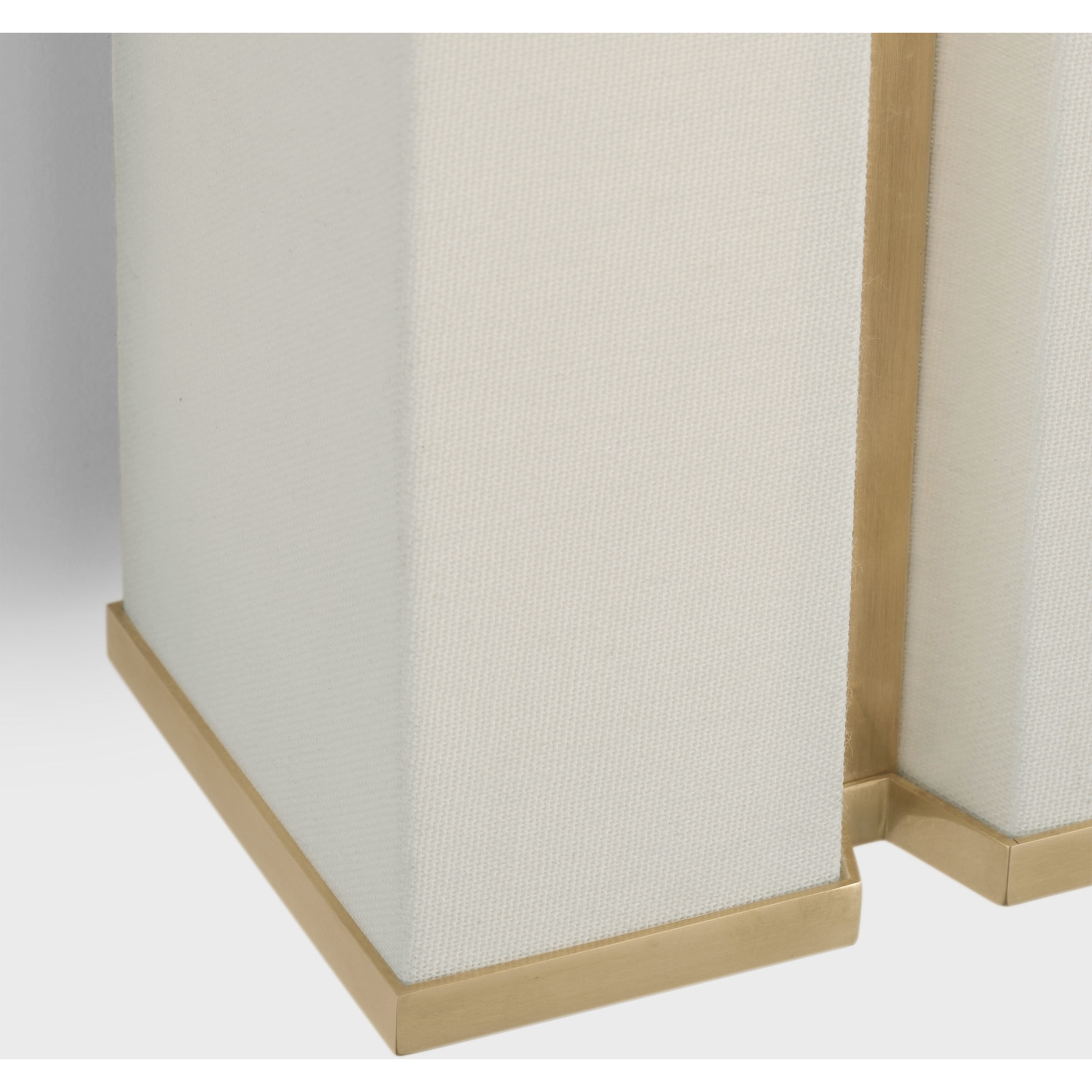 Paloma Contreras Vernet LED 5.5 inch Hand-Rubbed Antique Brass and Linen Sconce Wall Light