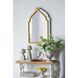 Anita Gray/Gold/Black Outdoor Statue