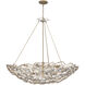 Ethereal Rose 10 Light 40 inch Havana Gold Ombre Pendant Ceiling Light