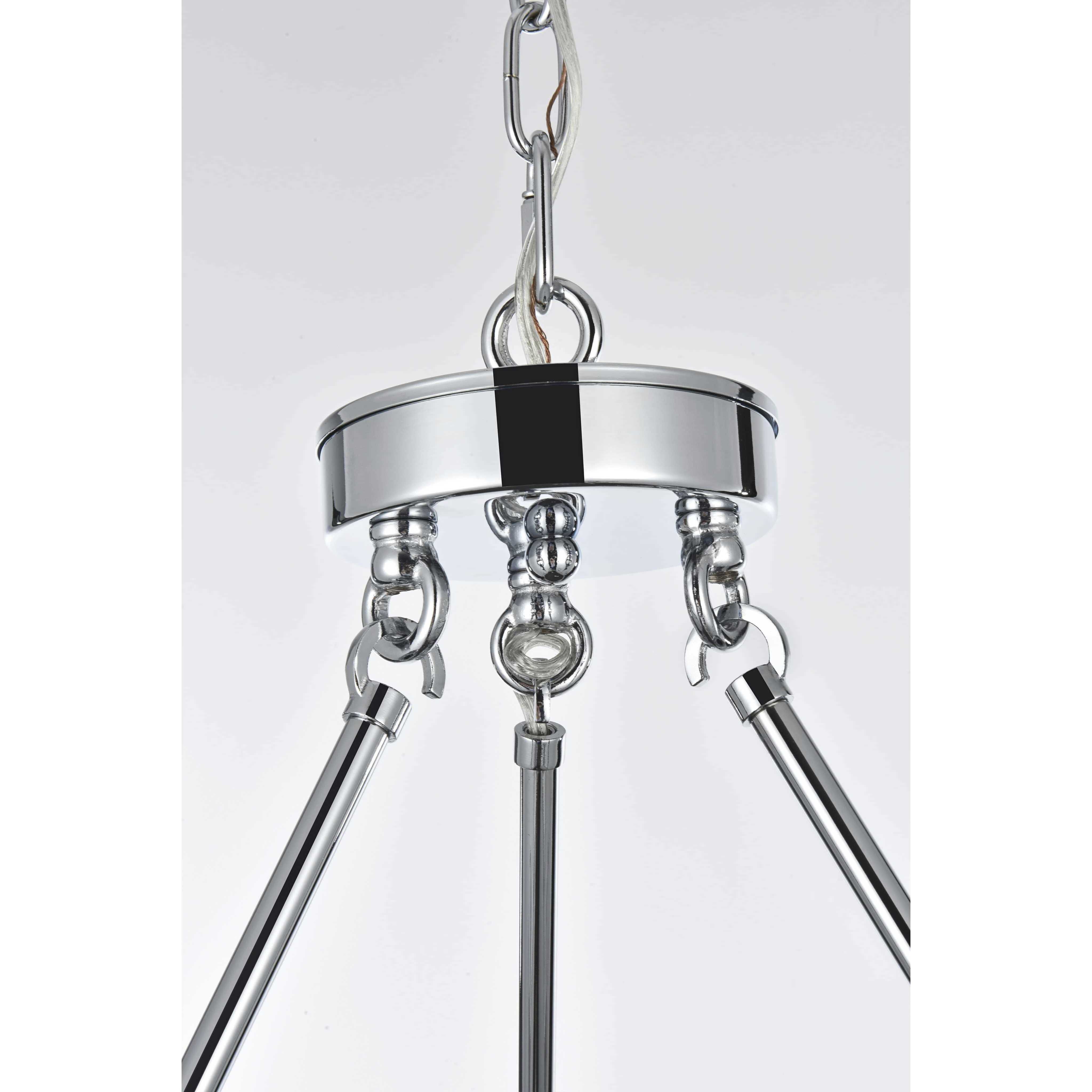 Cadence 12 Light 48 inch Chrome Chandelier Ceiling Light