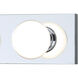 Vanity Strips 3 Light 18 inch Chrome Vanity Light Wall Light