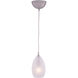 Milano LED 4.5 inch Satin Nickel Mini Pendant Ceiling Light
