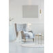 Ruelle 1 Light 5 inch Gold Pendant Ceiling Light