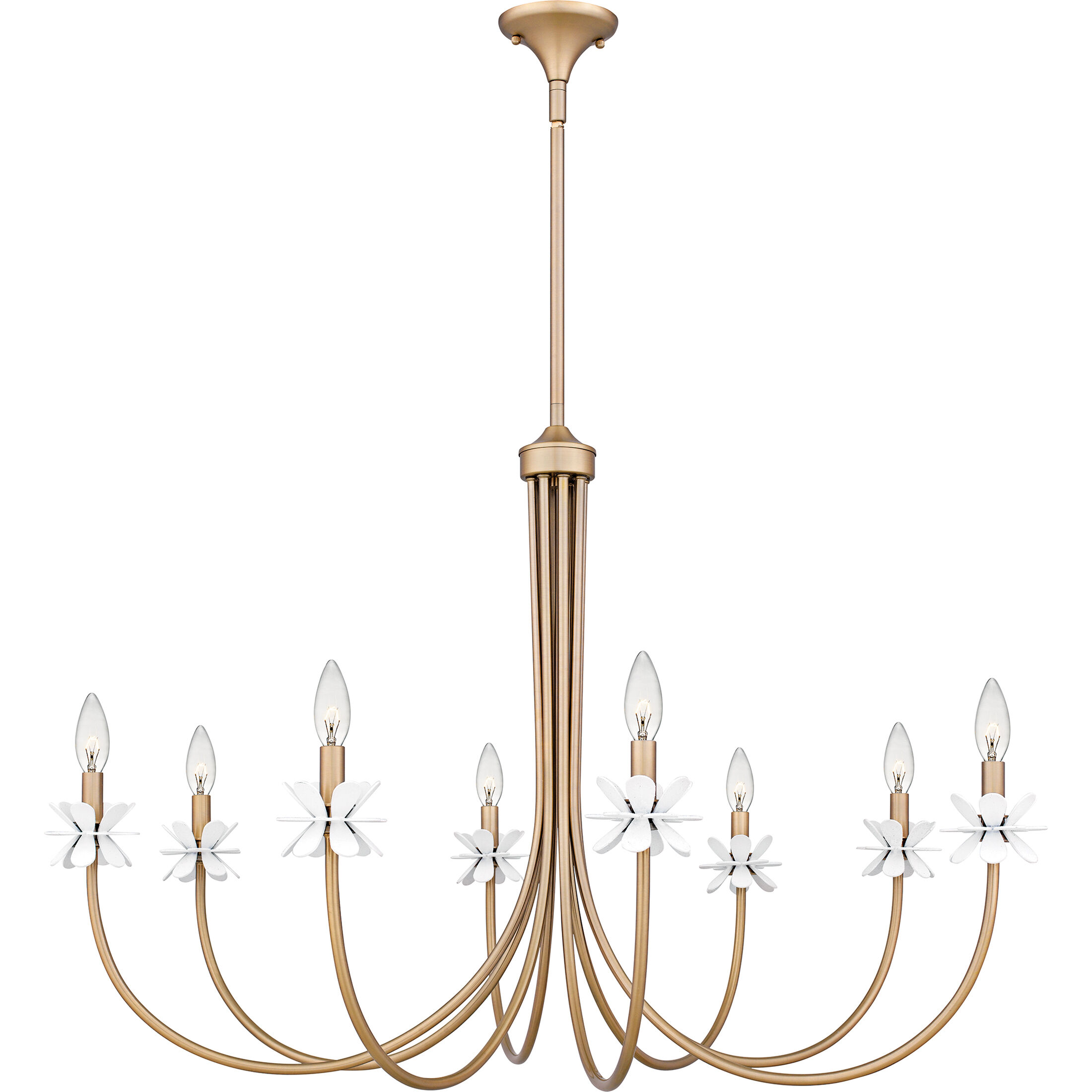 Remy 8 Light 42 inch Bronze Gold Chandelier Ceiling Light