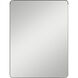 Planer 48 X 36 inch Polished Nickel Mirror