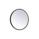 Pier 24 X 24 inch Black LED Mirror