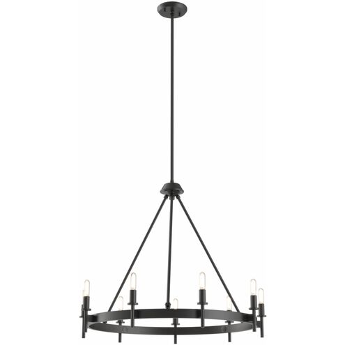 Cambrai 9 Light 28 inch Ebony Chandelier Ceiling Light