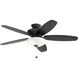 Renew Select 52 inch Satin Black Ceiling Fan