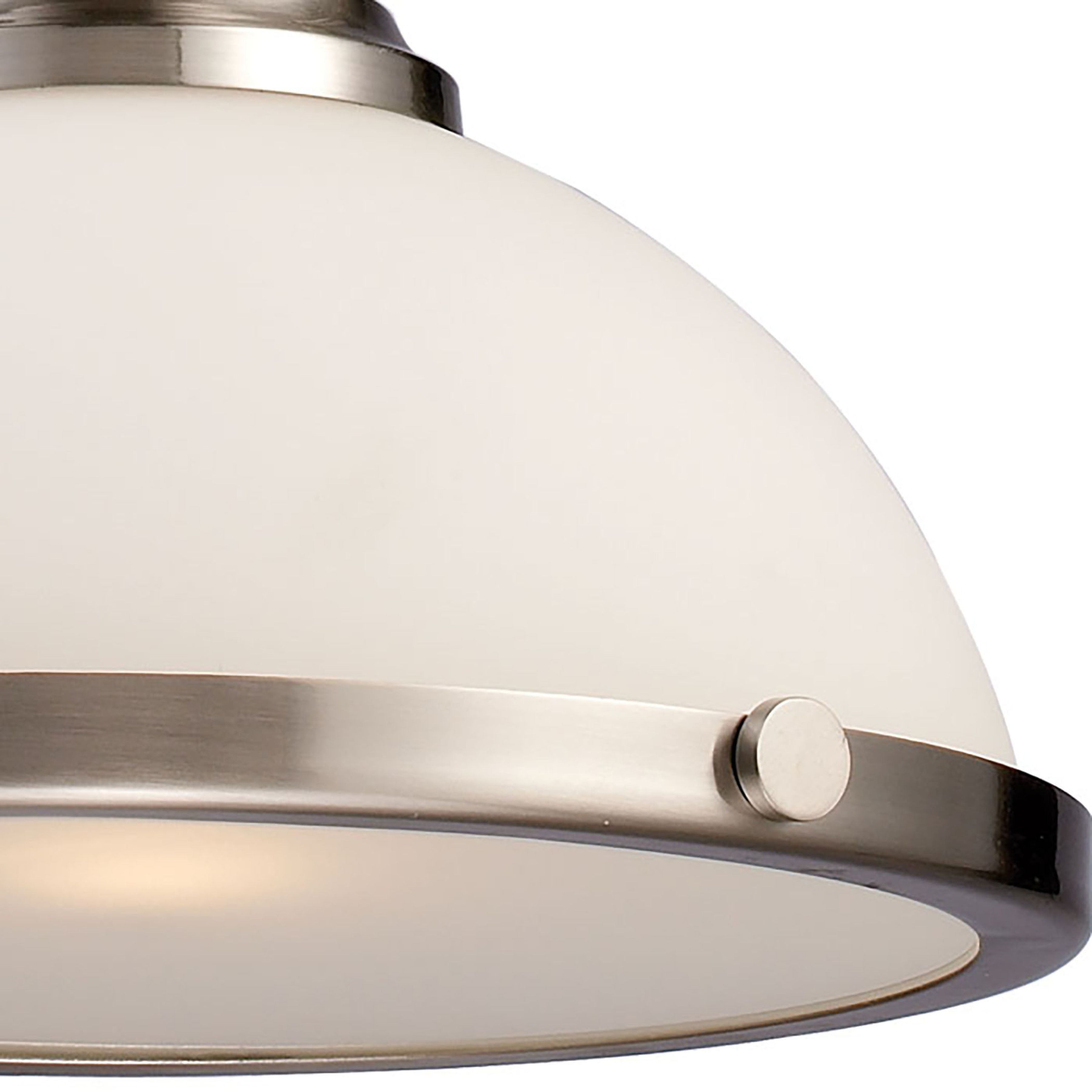 Chadwick 1 Light 13 inch Satin Nickel Pendant Ceiling Light