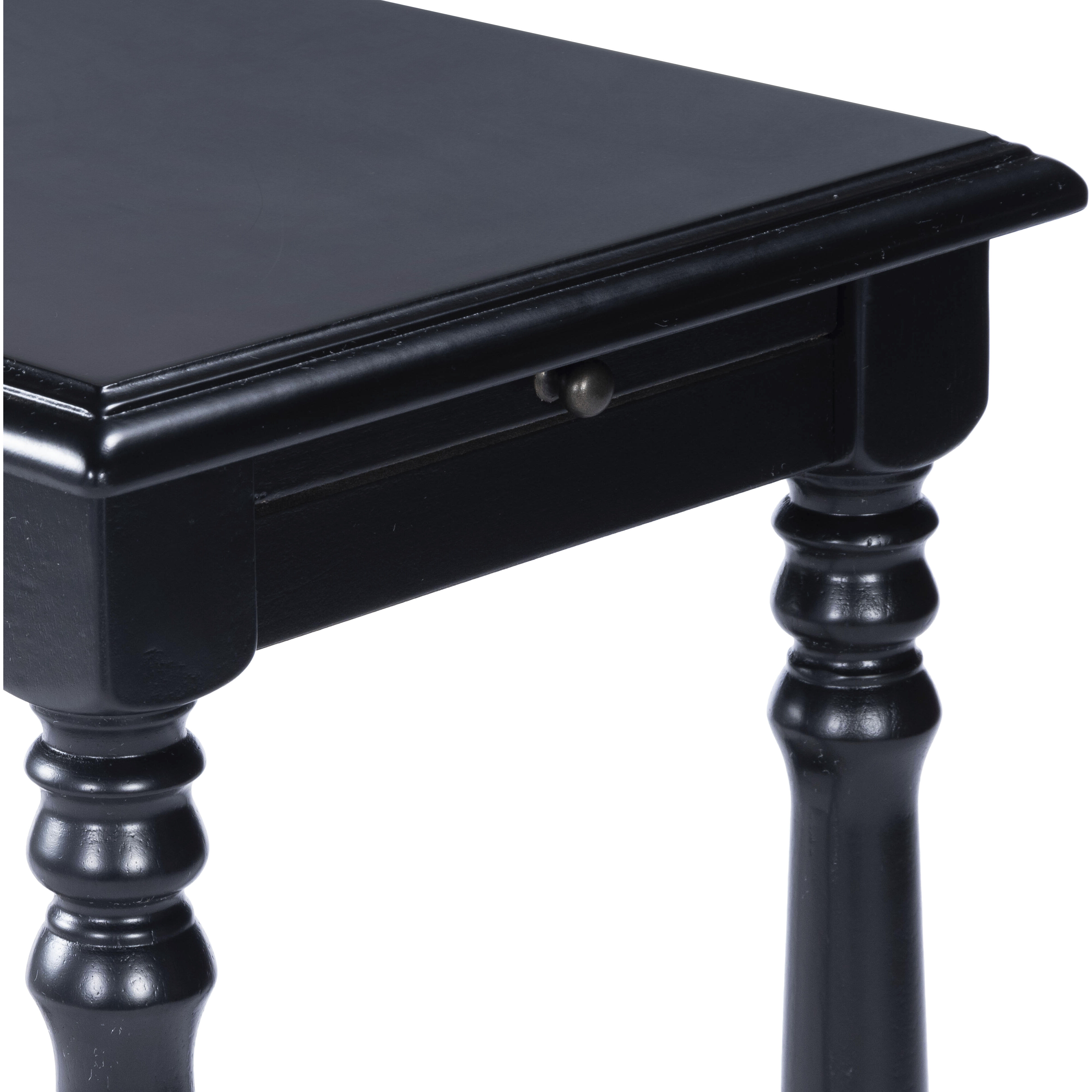 Masterpiece Devane  Black Licorice Chairside Chest