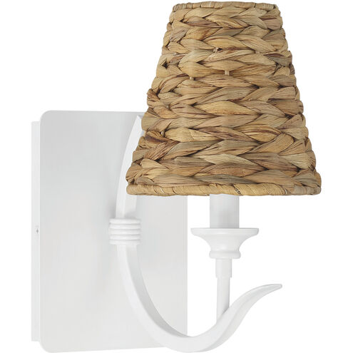 Kokomo 1 Light 5.75 inch Matte White Wall Sconce Wall Light