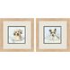 Bath Time Brown and Blue and Neutral Framed Art, Propac