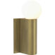 Ortona 1 Light 4.33 inch Matte Brushed Brass ADA Interior Wall Light