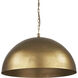Karina 39 inch Gold Pendant Light Ceiling Light
