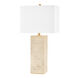 Brownsville 27.25 inch 75 watt Aged Brass Table Lamp Portable Light, Tall