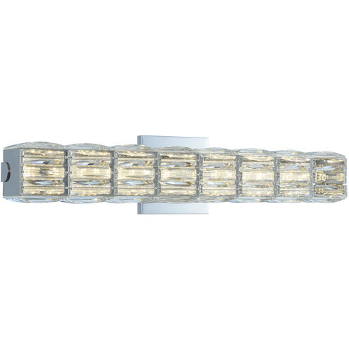 Campodoro LED 24 inch Chrome ADA Bath Light Wall Light