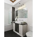 Kinsley 4 Light 28 inch Chrome Bath Vanity Wall Light