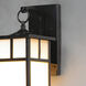 Coldwater 1 Light 12 inch Black Outdoor Wall Mount in White