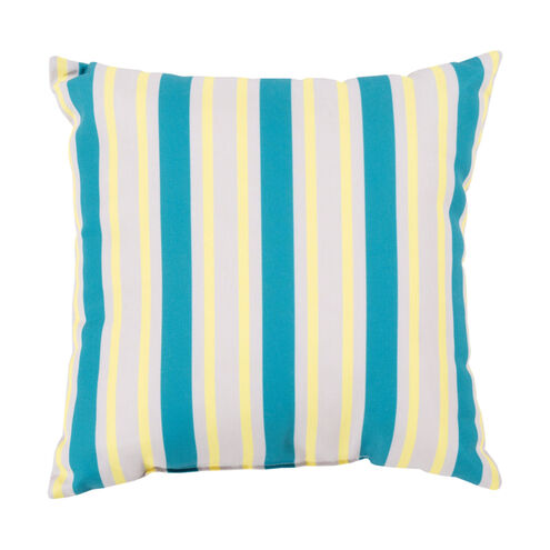 Truly Coastal 31931-AI Mobjack Bay 26 X 26 inch Blue and Off-White Outdoor  Throw Pillow