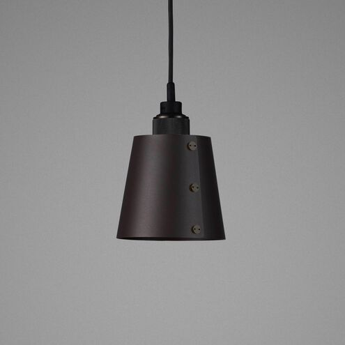 Hooked 1.0 LED 5.51 inch Graphite / Smoked Bronze Pendant Ceiling Light