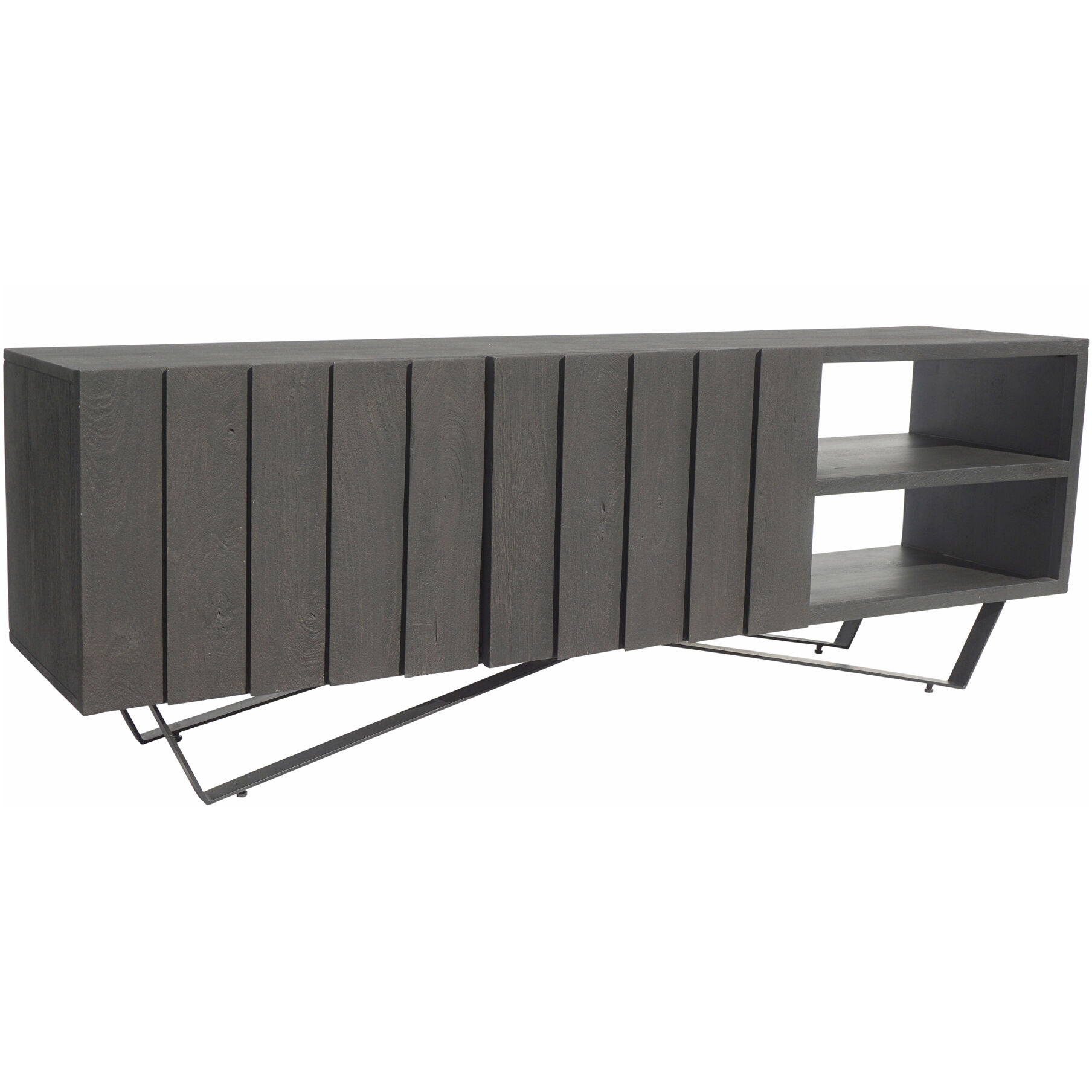 Brolio 63 X 16 inch Grey Media Console