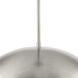 Perimeter 1 Light 23.62 inch Brushed Nickel Pendant Ceiling Light