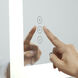 Mera 36 X 24 inch Might Bright White LED Wall Mirror