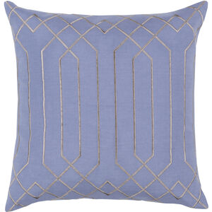 Skyline Medium Gray/Blue Accent Pillow
