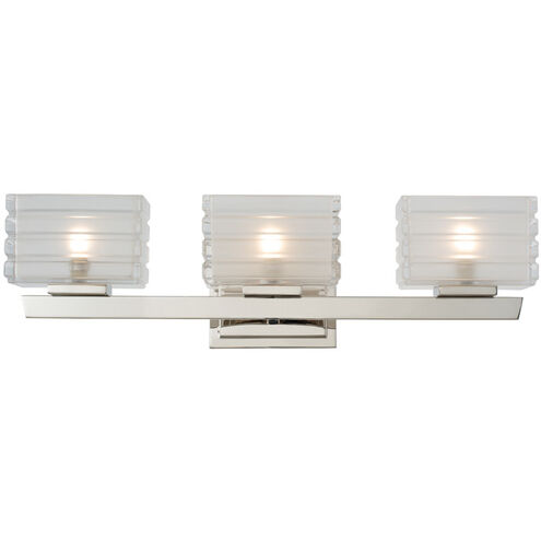 Victoria LED 23 inch Polished Nickel Bath Vanity Wall Light