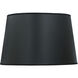 Ellie Black Lampshade