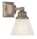 Mission 1 Light 5 inch Antique Brass Wall Sconce Wall Light