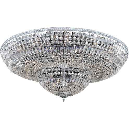 Lemire 24 Light 48 inch Chrome Flush Mount Ceiling Light